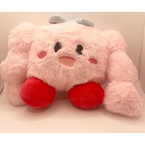 Japanese Kirby Plush Muscle Variant Pink Gaming Character Stuffed Animal